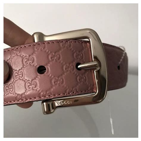 cintura gucci originale rosa|cinture Gucci originali.